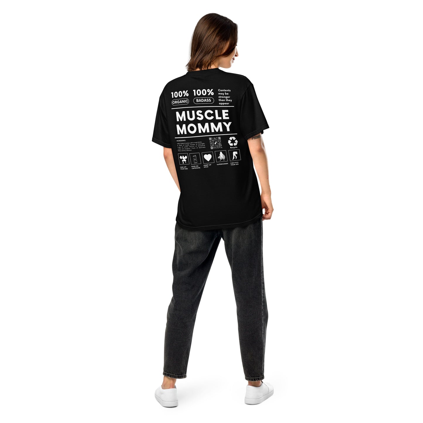 Muscle Mommy Oversized T-shirt